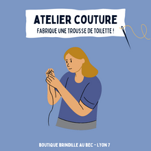 Charger l&#39;image dans la galerie, Les ateliers couture : la trousse de toilette !
